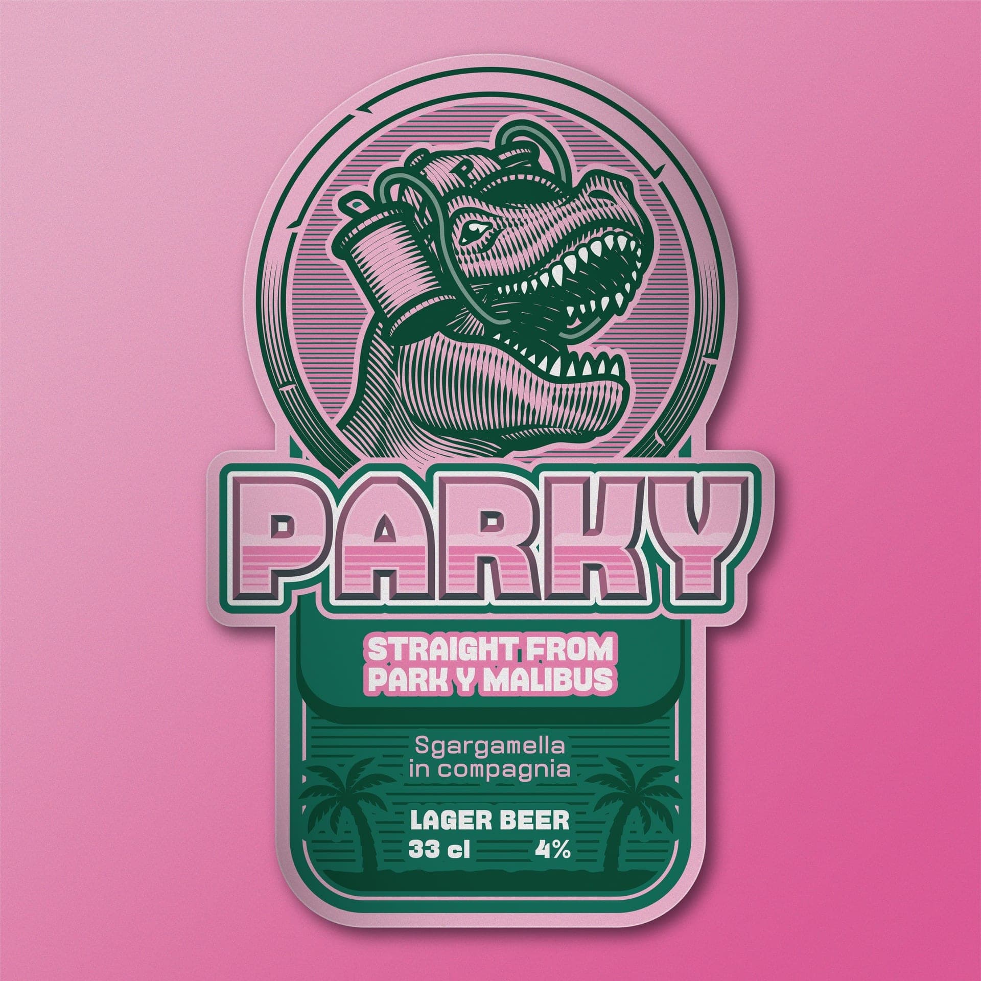 Parky — Beer label - 1